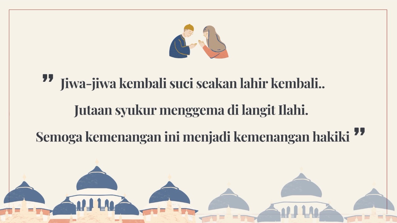 Selamat hari raya Idul Fitri 1442H